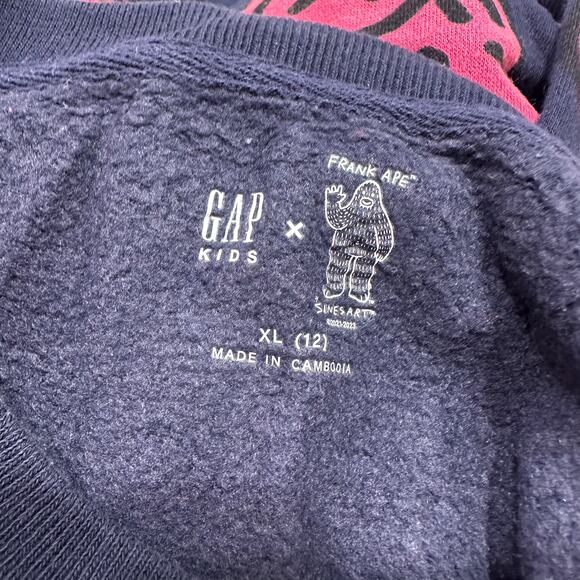 Gap Frank Ape Hearts Graphic Sweatshirt - Picture 7 of 7